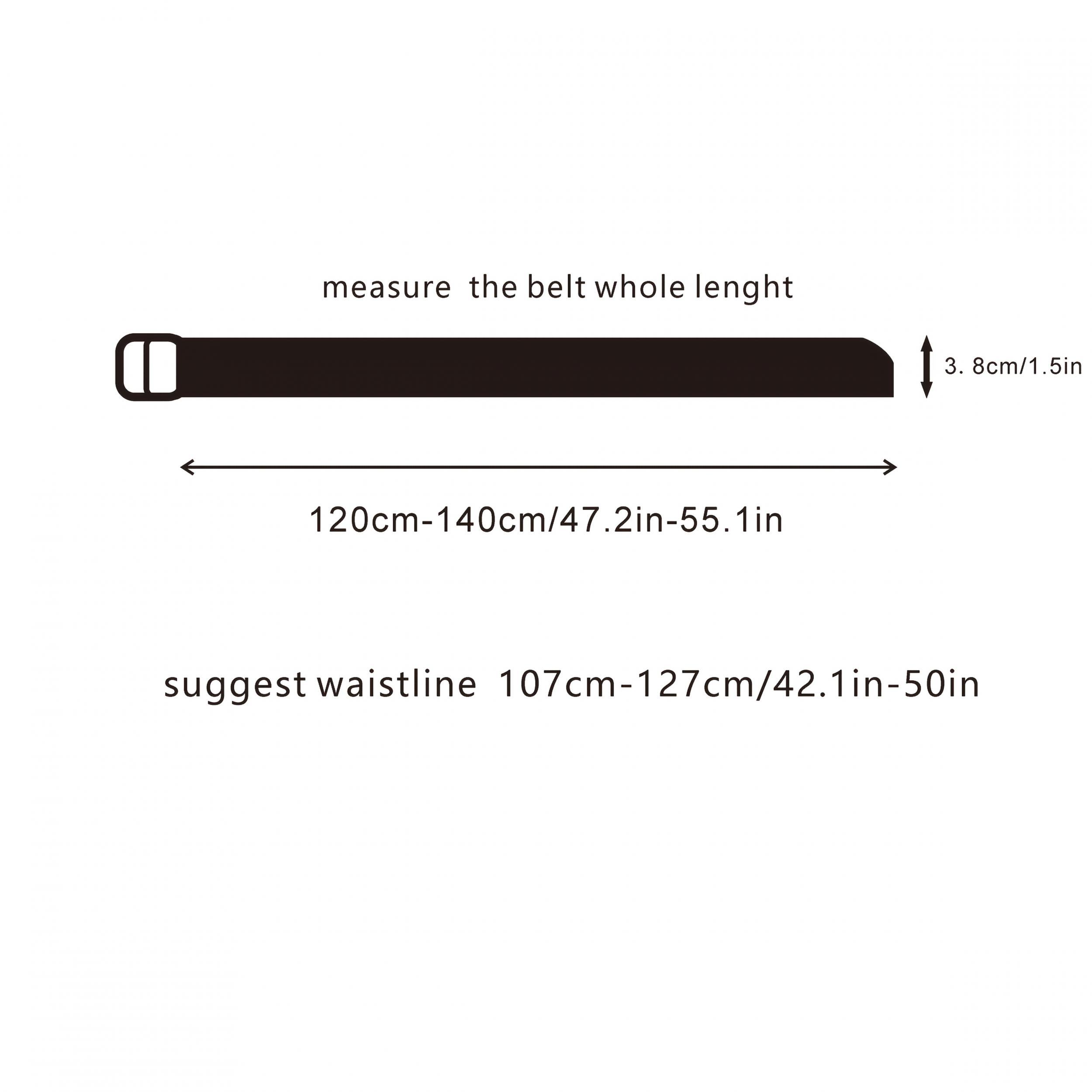 Double Ring Men'S Canvas Belt - Breathable & Durable